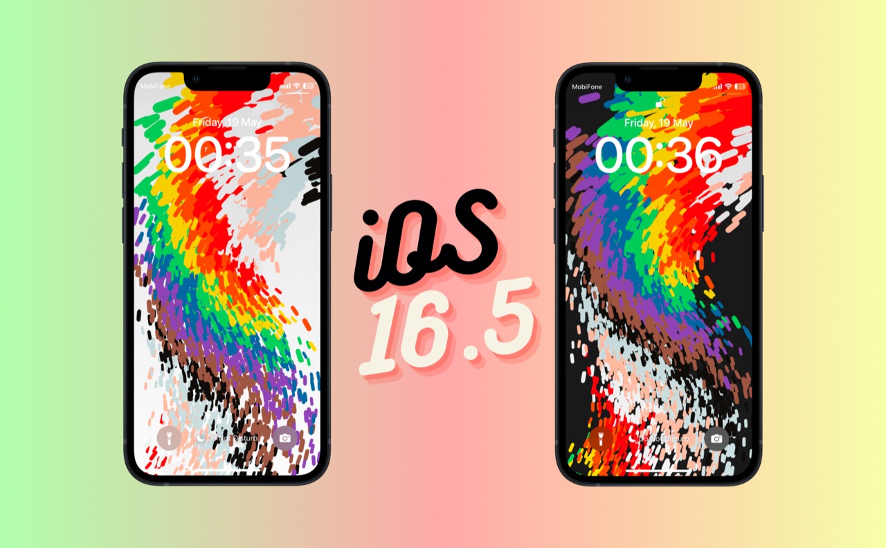 Apple phát hành iOS 16.5 chính thức: hình nền LGBTQ+, sửa lỗi Screen Time tự reset,…