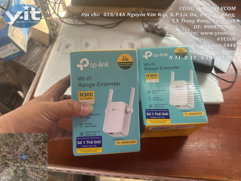 TL-WA855RE Bộ mở rộng sóng Wi-Fi tốc độ 300Mbps