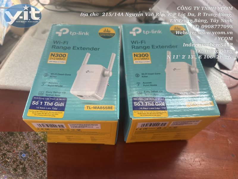 TL-WA855RE Bộ mở rộng sóng Wi-Fi tốc độ 300Mbps