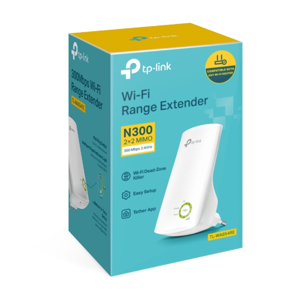 TL-WA854RE - Bộ Mở Rộng Sóng Wi-Fi Tốc Độ 300Mbps TL-WA854RE