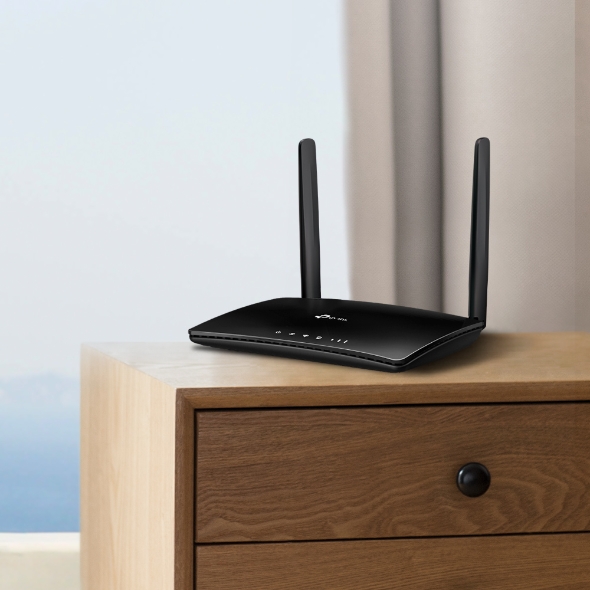 Router Wi-Fi Chuẩn N 4G LTE Tốc Độ 300Mbps TL-MR6400