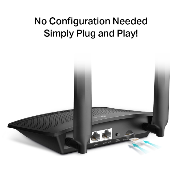 TL-MR100 Router Wi-Fi 4G LTE Chuẩn N Tốc Độ 300 Mbps