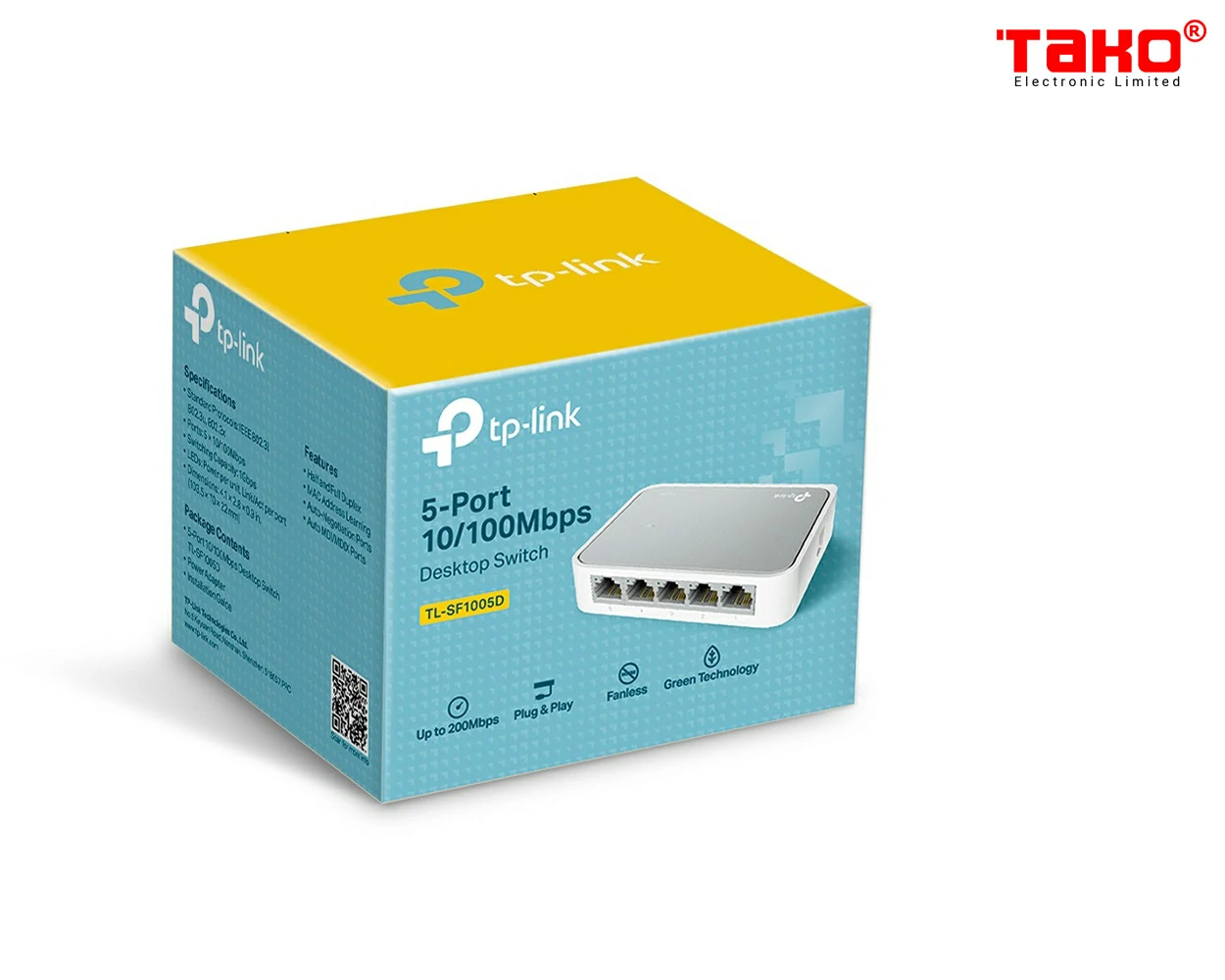 TL-SF1005D Bộ Chia Tín Hiệu Để Bàn 5 cổng 10/100Mbps