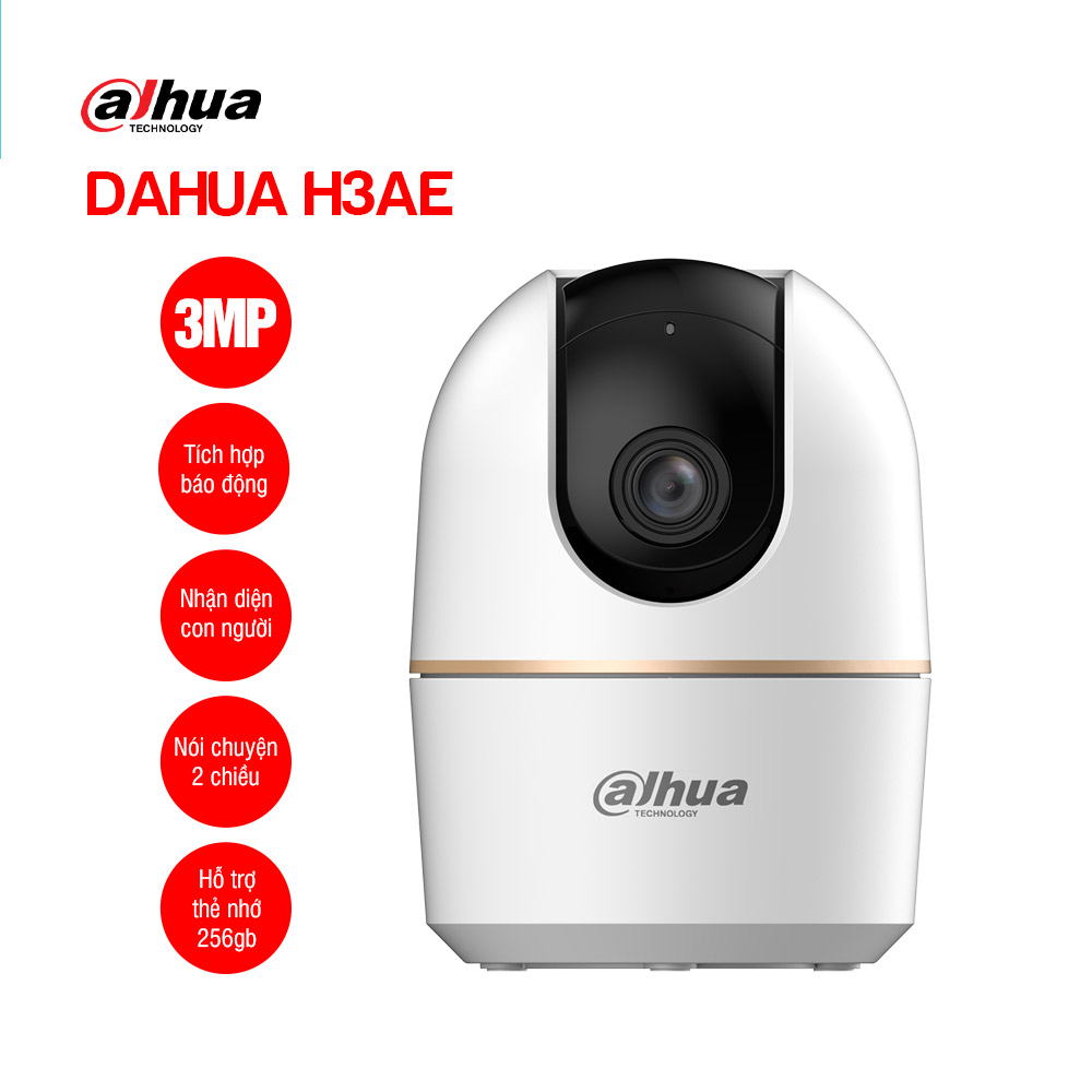 Camera Wifi quay quét trong nhà Hero A1 3MP DAHUA DH-H3AE