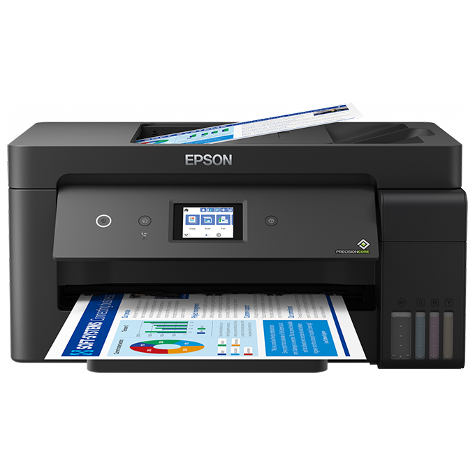 Máy in phun màu Epson L14150 (A3/A4/ Copy/ Scan/ Fax/ Đảo mặt/ ADF/ USB/ LAN/ WIFI)