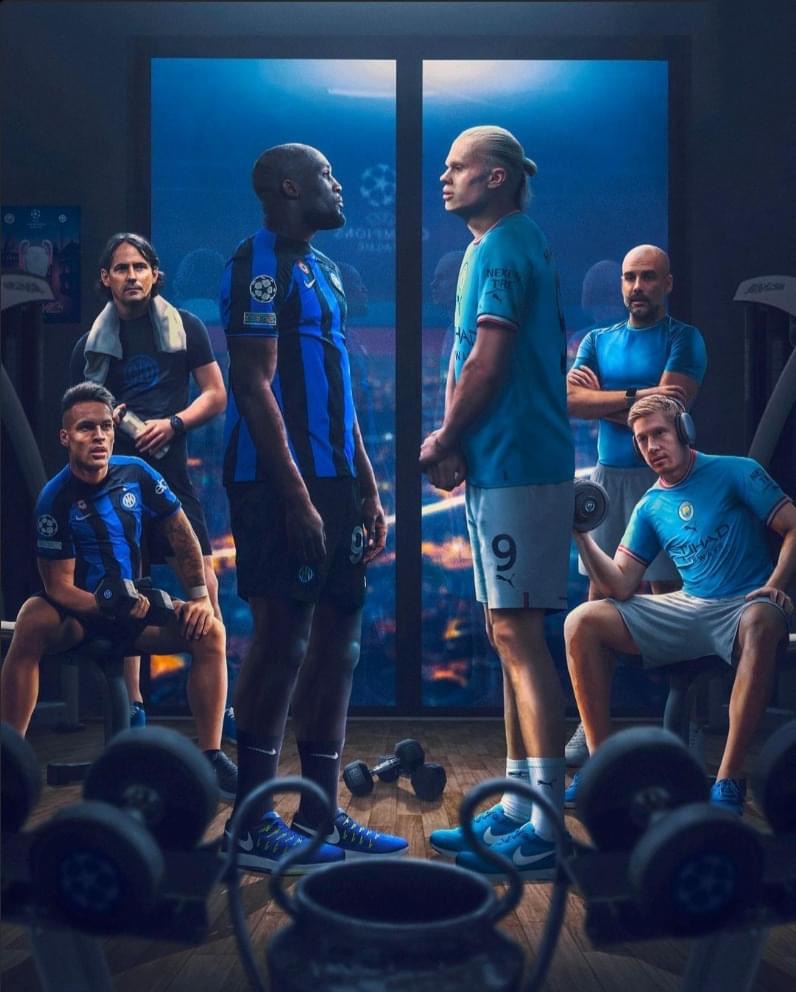 Tâm điểm bóng đá thế giới sẽ là trận chung kết Champions League 2022/23 giữa Man City vs Inter diễn