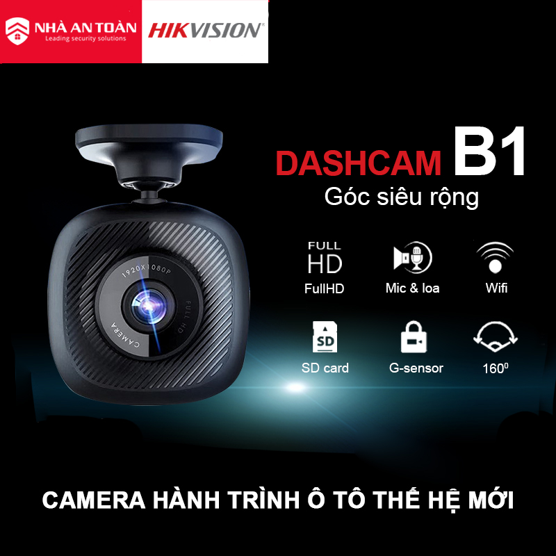 Mở hộp và giới thiệu Camera hành trình Hikvision - B1